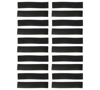 vhbw 20x filtre mousse pour l'entonnoir remplacement pour Miele 9688381, 9688380 pour sèche-linge