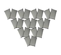 vhbw 20x Filtres Compatible avec BWT BLine B100, B200 aspirateur, Nettoyeur Piscine - Coussin filtrant, 25 x 16 x 4 cm