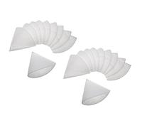vhbw 20x Filtres coniques compatible avec DN125 ventilation, VMC - Filtre d'évacuation G4, DN 125, blanc