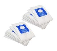 vhbw 20x Sacs compatible avec AEG/Electrolux AVC 2136 Viva Quickstop, AVC 2137 Viva Quickstop, AVC 2138 Viva Quickstop aspirateur - blanc