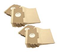 vhbw 20x Sacs compatible avec AEG/Electrolux Vampyr 601, 602, 603, 604, 6009 aspirateur - papier, 12/15, 27cm x 27cm, couleur sable
