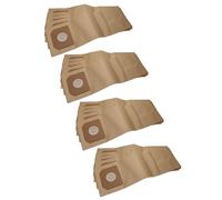 vhbw 20x Sacs compatible avec Bosch GAS 35 L AFC, GAS 35 L SFC+, GAS 35 M AFC aspirateur - papier marron