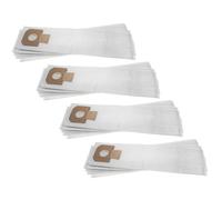 vhbw 20x Sacs compatible avec Bosch GAS 55 M AFC Professional aspirateur - microfibres non tissées, 74cm x 19,7cm, blanc