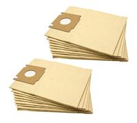 vhbw 20x Sacs compatible avec CTC BP 1210, BP1210 aspirateur - papier, 23cm x 18cm, couleur sable