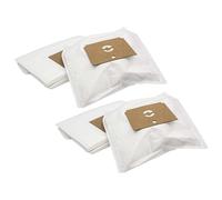 vhbw 20x Sacs compatible avec DeLonghi XTSS 125 aspirateur - microfibres non tissées, 31cm x 22cm, blanc