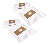 vhbw 20x Sacs compatible avec Dicaff AD 1200e, E 1200 aspirateur - microfibres non tissées, 28cm x 18,5cm, blanc