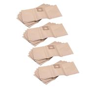 vhbw 20x Sacs compatible avec Einhell TC-VC 1812 S, TC-VC 1815 S aspirateur - papier, 24cm x 19cm marron