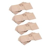 vhbw 20x Sacs compatible avec Einhell TC-VC 1812 S, TC-VC 1815 S aspirateur - papier, 24cm x 19cm marron