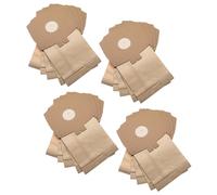 vhbw 20x Sacs compatible avec Electrolux D700, D715, D720/P, D725, D728, D729, D730, D735, D736, D738 - papier, 26.25cm x 15,15cm, marron