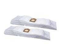 vhbw 20x Sacs compatible avec Electrolux UZ930S, UZ945, W7-50554S, Z951 aspirateur - microfibres non tissées, blanc