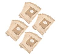 vhbw 20x Sacs compatible avec Electrolux XXL 50 D, XXL 51, XXL 60, XXL 62 aspirateur - papier, 25,8cm x 16,2cm, couleur sable