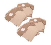 vhbw 20x Sacs compatible avec Fagor Compact aspirateur - 26cm x 21cm marron