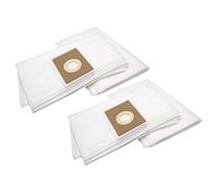 vhbw 20x Sacs compatible avec Fakir / Nilco Professional S 10, S 12, S 20 L, S 22 aspirateur - microfibres non tissées, 37,5cm x 23cm, blanc