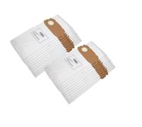 vhbw 20x sacs compatible avec Festo / Festool Absaugmobil Cleantec CTL Mini aspirateur - microfibres non tissées, blanc / marron