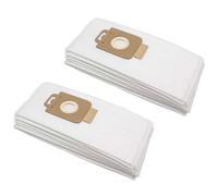 vhbw 20x Sacs compatible avec Filter Clean E 3 aspirateur - microfibre non tissée, 30,5cm x 16cm blanc