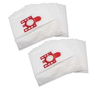 vhbw 20x Sacs compatible avec Hoover Discovery TDI 2355 aspirateur - microfibres non tissées, 28cm x 20cm, blanc