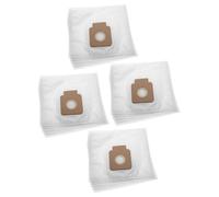vhbw 20x Sacs compatible avec Hoover Flash TF1900, TF4195 aspirateur - microfibres non tissées, 23,8cm x 26,7cm, blanc