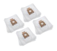 vhbw 20x Sacs compatible avec Hoover Space Explorer SL71_SL10011 aspirateur - microfibres non tissées, 27cm x 26,9cm, blanc