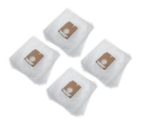 vhbw 20x Sacs compatible avec Hoover TFV2011 011, TFV2014B 011, TFV2015 013, TFV2016 011 aspirateur - microfibres non tissées, 27,6cm x 26,6cm, blanc