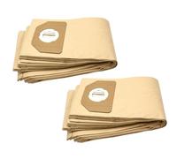 vhbw 20x sacs compatible avec Hoover Trolley aspirateur - papier, marron