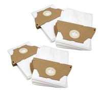 vhbw 20x Sacs compatible avec Hugin HN 4400 / HN4400 Libra, HN 4500 / HN4500 Libra aspirateur - microfibres non tissées, 28cm x 21,5cm, blanc