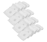 vhbw 20x Sacs compatible avec iRobot Roomba i7 Plus | i7, i7+, série J7, e6, série S9, e5 robot aspirateur - 27,5cm x 15cm blanc