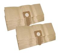 vhbw 20x Sacs compatible avec Kärcher 6.904-263, 1.347-201, 1.347-108 aspirateur - volume de 20 l 45cm x 20cm couleur sable