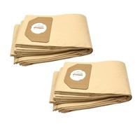 vhbw 20x sacs compatible avec Kärcher A 2701, A 2731 pt, A 2801, A 2801 plus, K 2701, K 2701 TE, K 2801 aspirateur - papier, marron