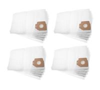 vhbw 20x Sacs compatible avec Kärcher CV 30/1, CV 3.000, CV 30/1 Professional aspirateur - microfibre non tissée, 40,45cm x 25,6cm blanc