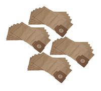 vhbw 20x Sacs compatible avec Kärcher CV 30/1, CV 3.000, CV 30/1 Professional, CV 38/1, CV 38/1 Professional aspirateur - papier marron
