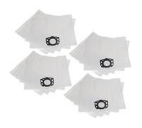 vhbw 20x Sacs compatible avec Kärcher WD 7.700 P (1.347-630.0), WD 7.800 eco!ogic (1.347-540.0) aspirateur - 39cm x 24,5cm blanc
