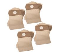 vhbw 20x Sacs compatible avec Kalorik KA VC 3 aspirateur - papier, 31,5cm x 18cm marron