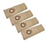vhbw 20x sacs compatible avec Makita 441, 442, 447, 447 L, 447 MX aspirateur - papier, marron