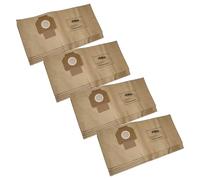 vhbw 20x Sacs compatible avec Makita 447 M, DVC860LZ AC, P-70194, DVC860LZ DC, 446L, 446LX, 444M aspirateur - 28cm x 23cm marron