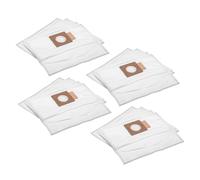 vhbw 20x sacs compatible avec Makita DVC260, DVC260Z aspirateur - microfibres non tissées, blanc