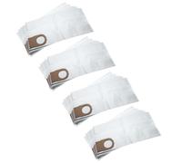 vhbw 20x sacs compatible avec Metabo AS 9010, ASA 9011 aspirateur - microfibres non tissées, 49.3cm x 23.7cm, blanc