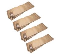 vhbw 20x sacs compatible avec Metabo ASA 2025, ASA 9050, ASR 1250, SHO 1150 aspirateur - papier, 67.9cm x 24.15cm, marron