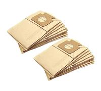 vhbw 20x Sacs compatible avec Miele S128, S129, S130, S131, S132, S126, S127 aspirateur - papier, type B, 27cm x 13cm couleur sable