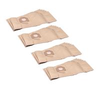 vhbw 20x sacs compatible avec Nilfisk-Alto Attix Centix 60, Centix 60 Premium aspirateur - papier, marron
