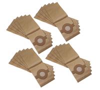 vhbw 20x Sacs compatible avec Nilfisk Alto Wap Buddy 15, Wap Buddy 18 aspirateur - 44cm x 16cm marron