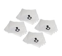vhbw 20x Sacs compatible avec Nilfisk Attix 30-21 PC, 30-21 XC aspirateur - 44cm x 32,5cm blanc