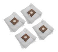 vhbw 20x Sacs compatible avec Nilfisk Bravo, Coupé Neo, Go, One aspirateur - microfibres non tissées, 24,7cm x 27cm, blanc