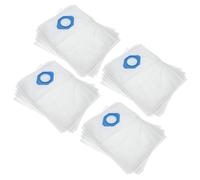 vhbw 20x Sacs compatible avec Nilfisk GM 80, GD 90 C, GD 90 S, GM 80 C aspirateur - microfibres non tissées, 37,8cm x 29,8cm, blanc