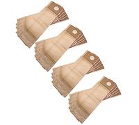 vhbw 20x Sacs compatible avec Nilfisk GU 455 Dual, VU500 aspirateur - papier, 40,9cm x 12,9cm, marron