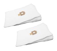 vhbw 20x sacs compatible avec Nilfisk Supreme 100, 150, 250, LCD aspirateur - microfibres non tissées, 79cm x 50,5cm, blanc