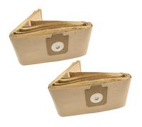 vhbw 20x Sacs compatible avec Nilfisk VP930 PRO HEPA HF, VP930 PRO HEPA S2 aspirateur - 34cm x 17cm couleur sable