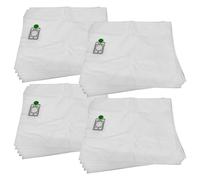 vhbw 20x Sacs compatible avec Numatic CT900, HZ750S, HZ750, CTD900, CV900, CVD900 aspirateur - microfibre non tissée, 76cm x 63cm blanc