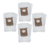 vhbw 20x Sacs compatible avec Philips Jewel FC 9050 - 9099 aspirateur - microfibres non tissées, 28,6cm x 17cm, blanc