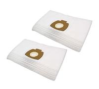 vhbw 20x sacs compatible avec Protool Festool VCP 260, VCP 300 aspirateur - microfibres non tissées, blanc