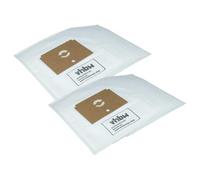 vhbw 20x Sacs compatible avec Rowenta Dymbo RS 005...099 aspirateur | 29cm x 27cm blanc